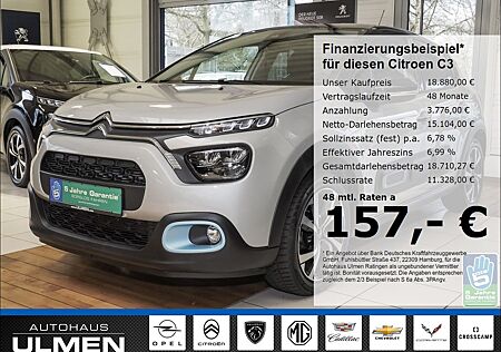 Citroën C3 Elle 1.2 PureTech 110 EU6d Rückfahrkamera Key