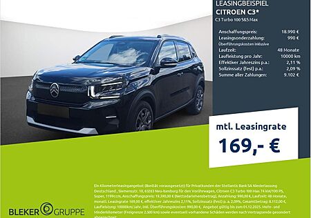 Citroën C3 Turbo 100 S&S Max