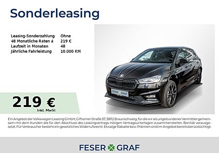 Skoda Fabia Monte Carlo 1.0TSI DSG LED/SHZ/KESSY/PDC