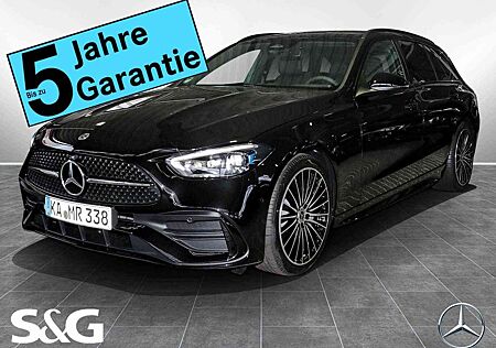 Mercedes-Benz C 300 4M T AMG Night+MBUX+360°+DIG-LED+Pano+AHK