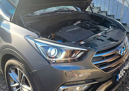Hyundai Santa Fe blue 2.2 CRDi Premium 4WD Automatik...