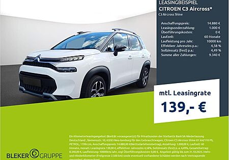 Citroën C3 Aircross PureTech 110 S&S Shine