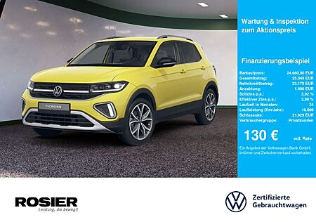 VW T-Cross Volkswagen Style 1.0 l TSI DSG AHK ACC MATRIX-LED