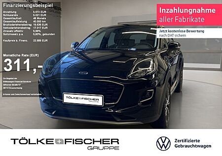 Ford Puma 1.0 EcoBoost Titanium ACC Navi FLA SHZ AHK