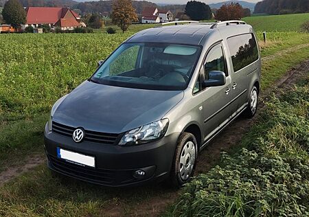 VW Caddy Volkswagen Maxi Camper 5-Sitze DSG 1.6 Küche Solar