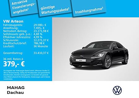 VW Arteon Volkswagen 2.0 TSI R-Line Navi LED EasyOpen Alu18Seb