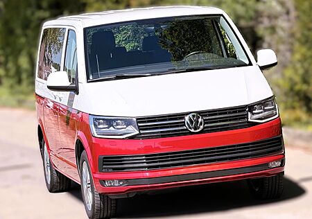 VW T6 Multivan Volkswagen 7 Sitze PDC AHK LED 17 SHZ SIDE