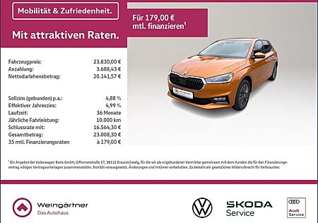 Skoda Fabia 1.0 TSI Tour, Winterpaket, Sunset, Kessy,
