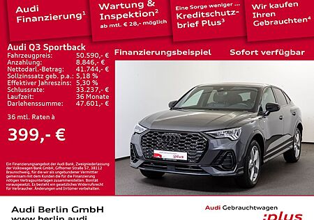 Audi Q3 Sportback S line 45 TFSI e S tr. SONOS ALCANT