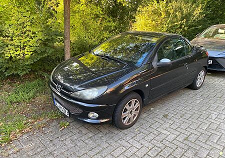 Peugeot 206 CC Schwarz Sport