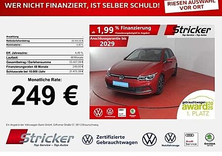VW Golf Volkswagen Style 2.0TDI DSG 249,-ohne Anzahlung AHK Pa