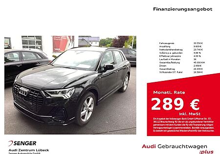 Audi Q3 45 TFSI e S line Navi Matrix Panorama PDC