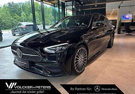 Mercedes-Benz C 220 d T+AMG+NIGHT+AHK+AMBIENTE+LED+FAHRASSI