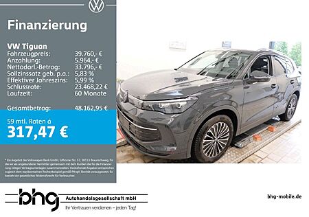 VW Tiguan Volkswagen 2.0 TDI DSG IQ.Drive AHK Kamera LED-Plus