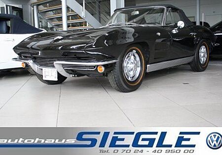 Chevrolet Corvette C2 Stingray 327 Cabrio L76 340HP Schalter Zustan