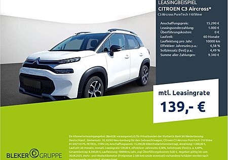 Citroën C3 Aircross PureTech 110 Shine