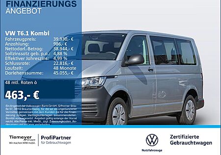 VW T6 Kombi Volkswagen T6.1 Kombi DSG 9-SITZE NAVI ALLWETTER PDC+