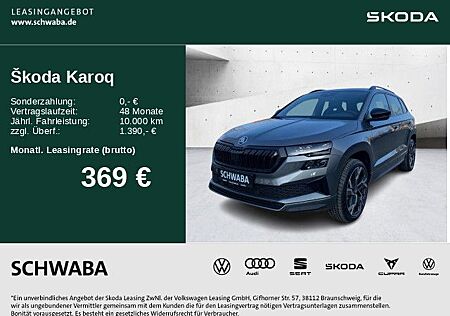 Skoda Karoq Sportline 1,5 TSI DSG *LED*AHK*ACC*PANO*