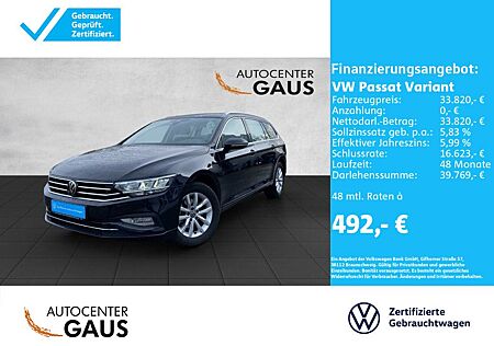 VW Passat Variant Volkswagen Business 2.0 TDI DSG AHK*Navi*LED