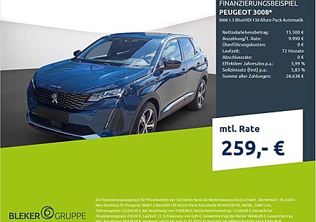 Peugeot 3008 BlueHDi 130 Allure Pack Automatik