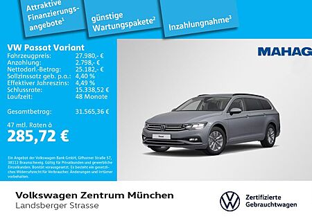 VW Passat Variant Volkswagen Business 2,0 TDI LED Navi ParkPil