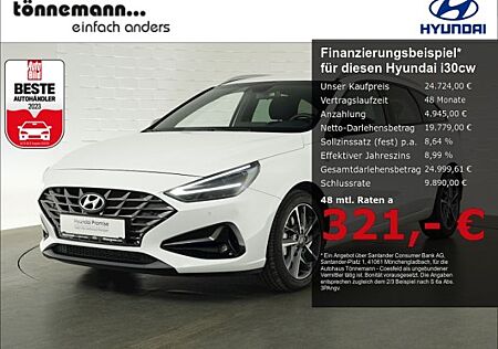 Hyundai i30 i30cw T-GDI ADVANTAGE 48V+VOLL LED+NAVI+RÜCKFAHR