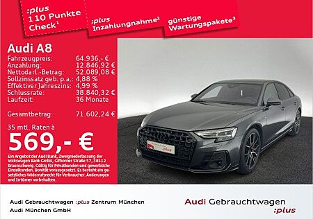 Audi A8 60 TFSI e qu. S line Pano/RSE/DigiMatrix/B&O