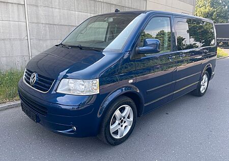 VW T5 Transporter Volkswagen T5 Bus Multivan Highline*Leder*AHK*2xSchiebetür*