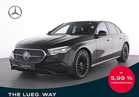 Mercedes-Benz E 200 AMG+MBUX+DLight+Night+KeylGo+Mem+360°+20''
