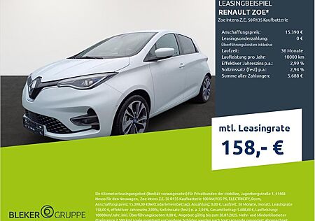 Renault ZOE Intens Z.E. 50 R135 Kaufbatterie