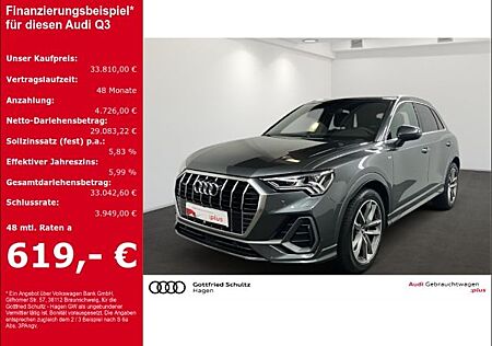 Audi Q3 45 TFSI qu. S-tronic MATRIX NAV PAN AHK S lin