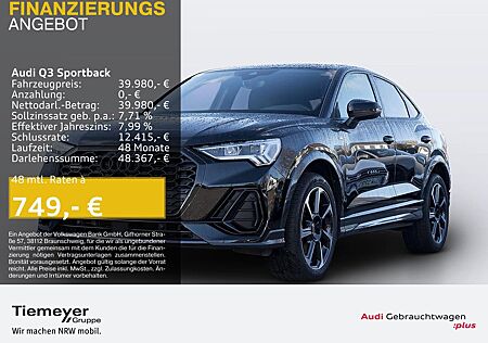 Audi Q3 Sportback 45 TFSIe Q 2 x S LINE LM19 NAVI+ PR