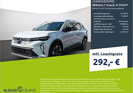 Renault Scenic Techno 220 Long Range