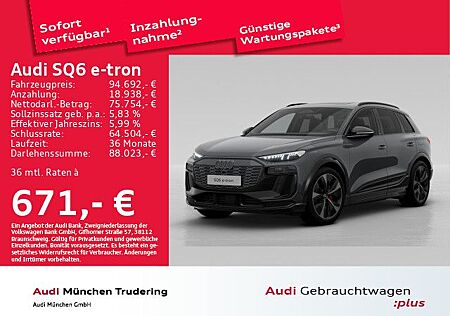 Audi Q6 e-tron SQ6 e-tron Edition#1 B&O Pano OLED Kameras