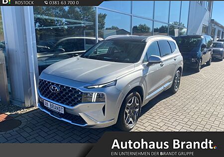 Hyundai Santa Fe gebraucht kaufen Hyundai Santa Fe Signature Hybrid 4WD 1.6 T-GDI EU6d HUD