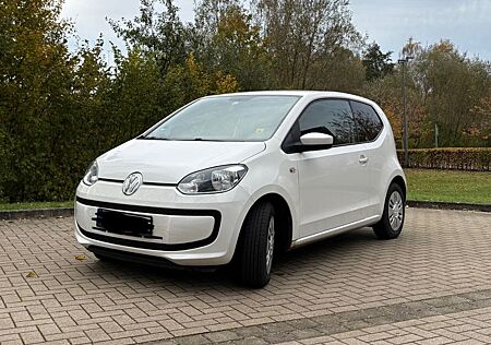 VW Up Volkswagen ! Weiß Klima 2.-Hand Gepflegt 1.0 44kW