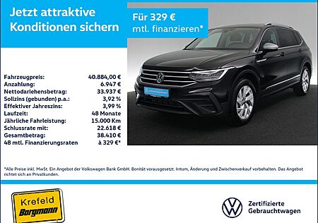 VW Tiguan Allspace Volkswagen 2.0 TDI Life AHK 7-SITZER LED