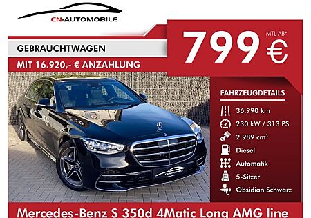 Mercedes-Benz S 350 S 350d 4Matic Long AMG line HUD Massage