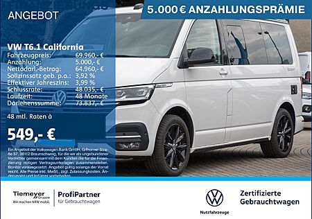 VW T6 California Volkswagen T6.1 California OCEAN ACC AHK VIRTUAL KAMERA