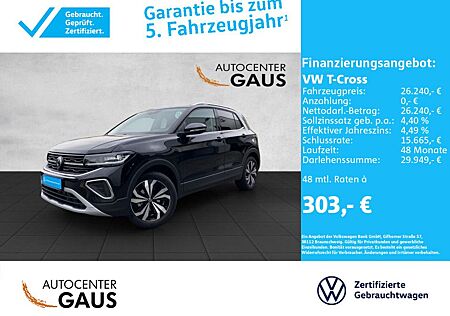 VW T-Cross Volkswagen Style 1.0 TSI Navi*ACC*LED