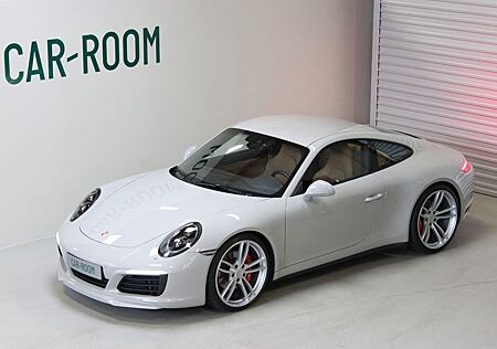Porsche 911 Urmodell 991.2 Carrera 4s - Kreide/Cognac- 21" Techart