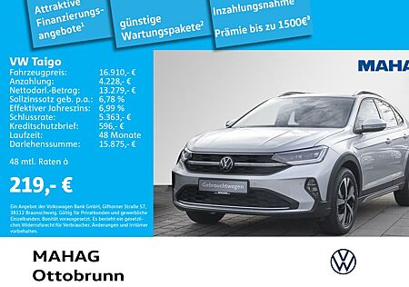 VW Taigo Volkswagen 1.0 TSI Style IQ.Light RearView ParkPilot