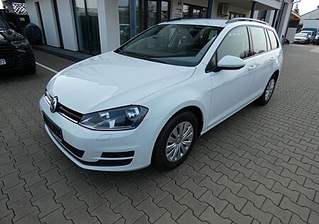 VW Golf Volkswagen 1.6 TDI BlueMotion Trendline Variant Weiss