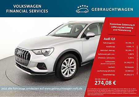 Audi Q3 advanced 2.0 35 TDI AHK*Tempo*PDC*RFK*SH