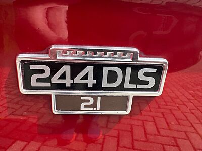 Volvo 244 DLS/ DDR/1. Hand/ Scheckheft/orig.Lack