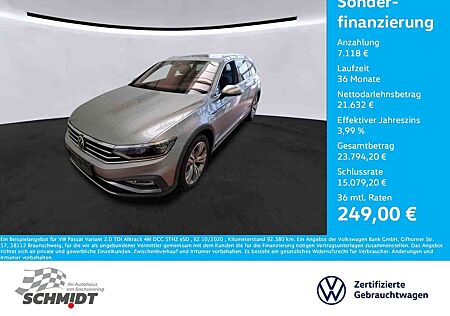 VW Passat Variant Volkswagen 2.0 TDI Alltrack 4M DCC STHZ eSD