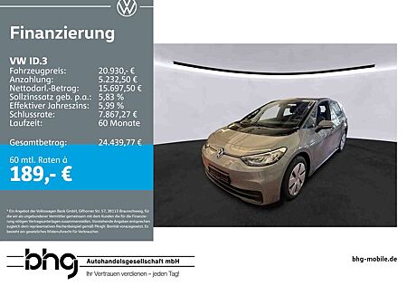 VW ID.3 Volkswagen Pro 1-Gang-Automatik