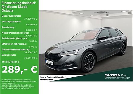 Skoda Octavia Combi Sportline 150 PS DSG PANO Infotain