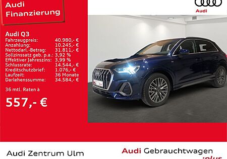 Audi Q3 S line 35 TDI S tronic AHK VIRTUAL E-KLAPPE