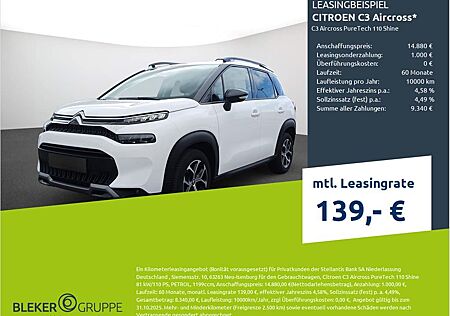 Citroën C3 Aircross PureTech 110 Shine